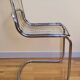 Chaise métal chromé