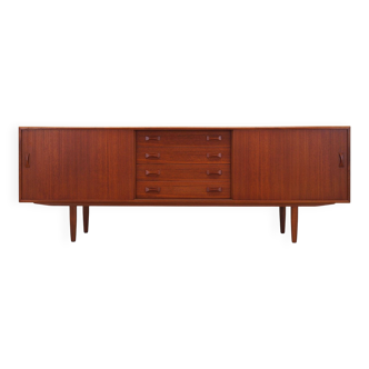 Teak sideboard, Danish design, 1960s, manufacturer: Clausen & Son