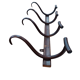 Jacob and Josef Kohn wall coat racks