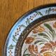 Stoneware dinner plate stamped Keraluc Quimper MPB