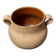 Pot en terre cuite, chaudron  Vallauris