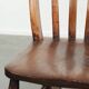 Chaise berçante Windsor en chêne anglais du début du 19e siècle.