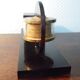 Perpetual Office Calendar with Thermometer - Mallat France - 70s