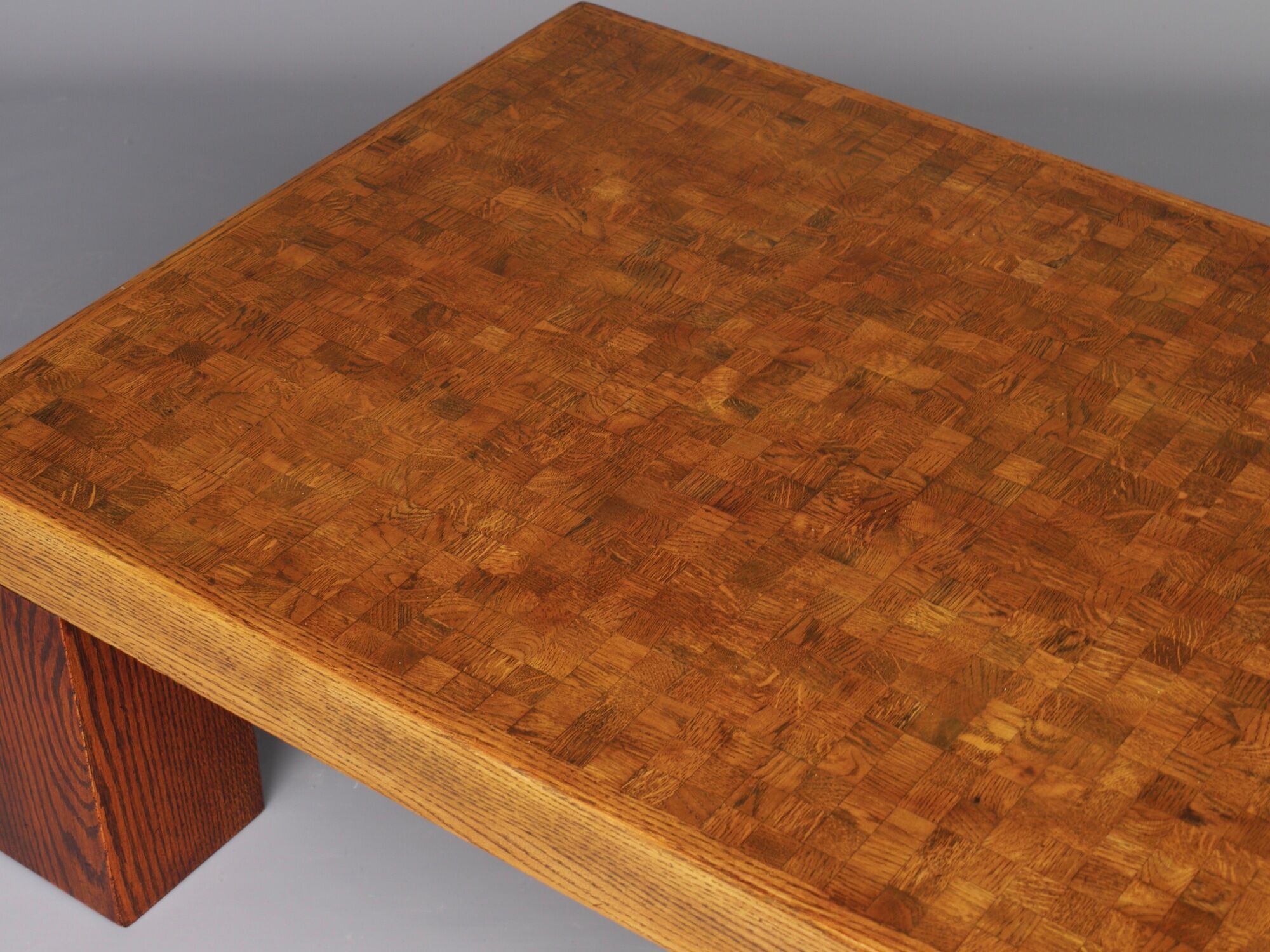Brutalist Coffee Table by Rolf Middleboe & Gorm Lindum for Tranekaer, Denmark 1970s