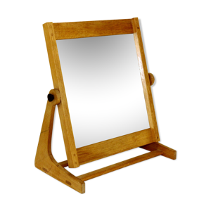miroir de table en chêne,
