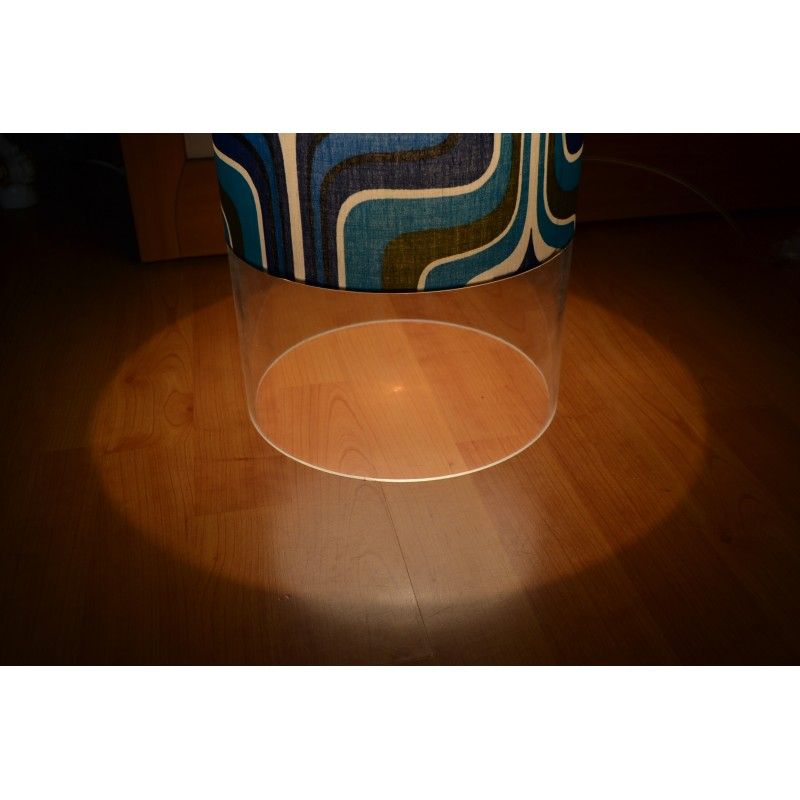 Lamp'tub vintage Aquaman fabric salon lamp 70
