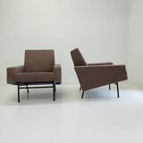 Pair of armchairs G10 by Pierre Guariche