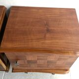 Pair of vintage bedsides