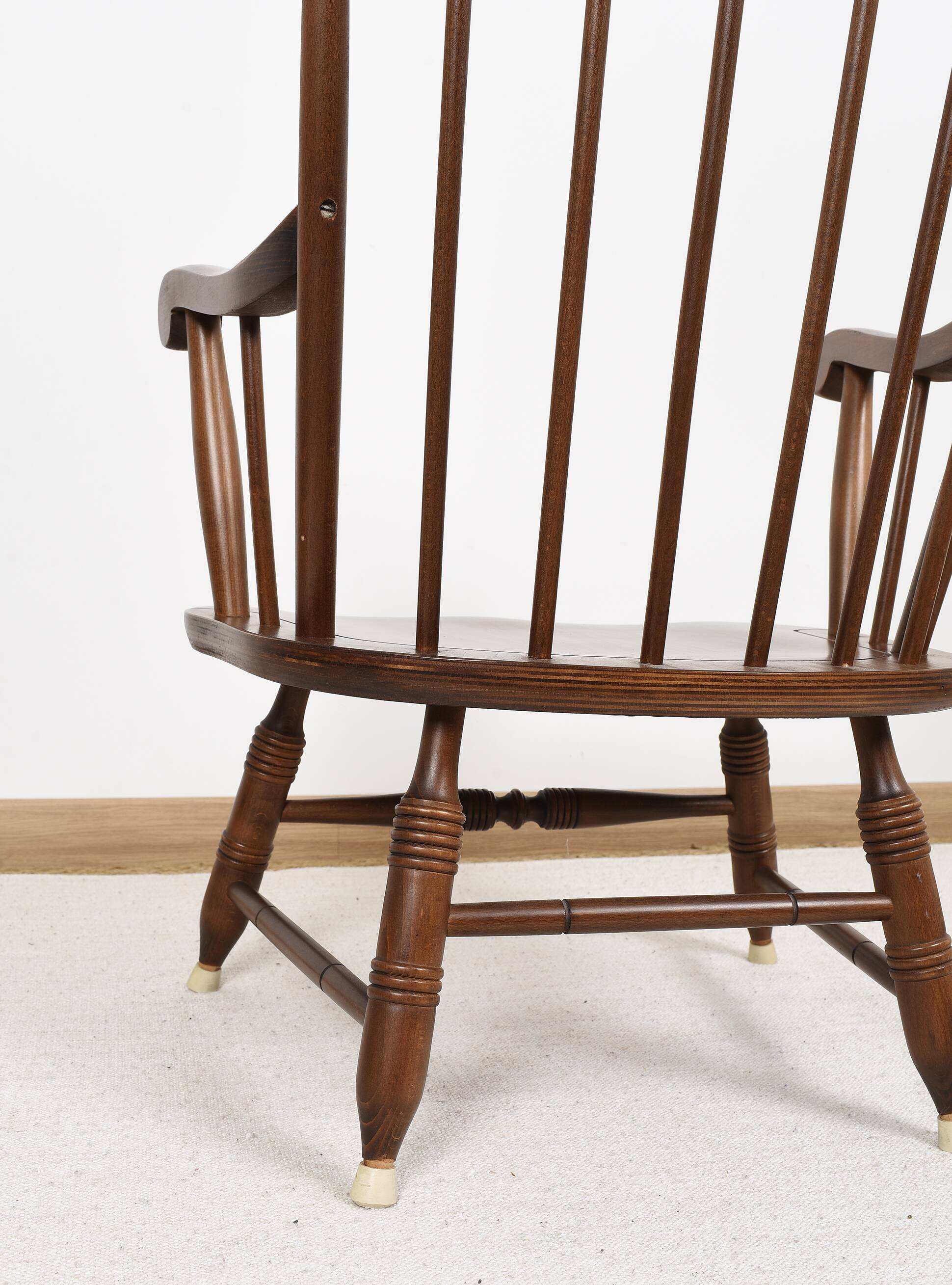 Vintage armchair with cushion