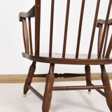 Vintage armchair with cushion