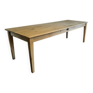 Table de ferme en chêne