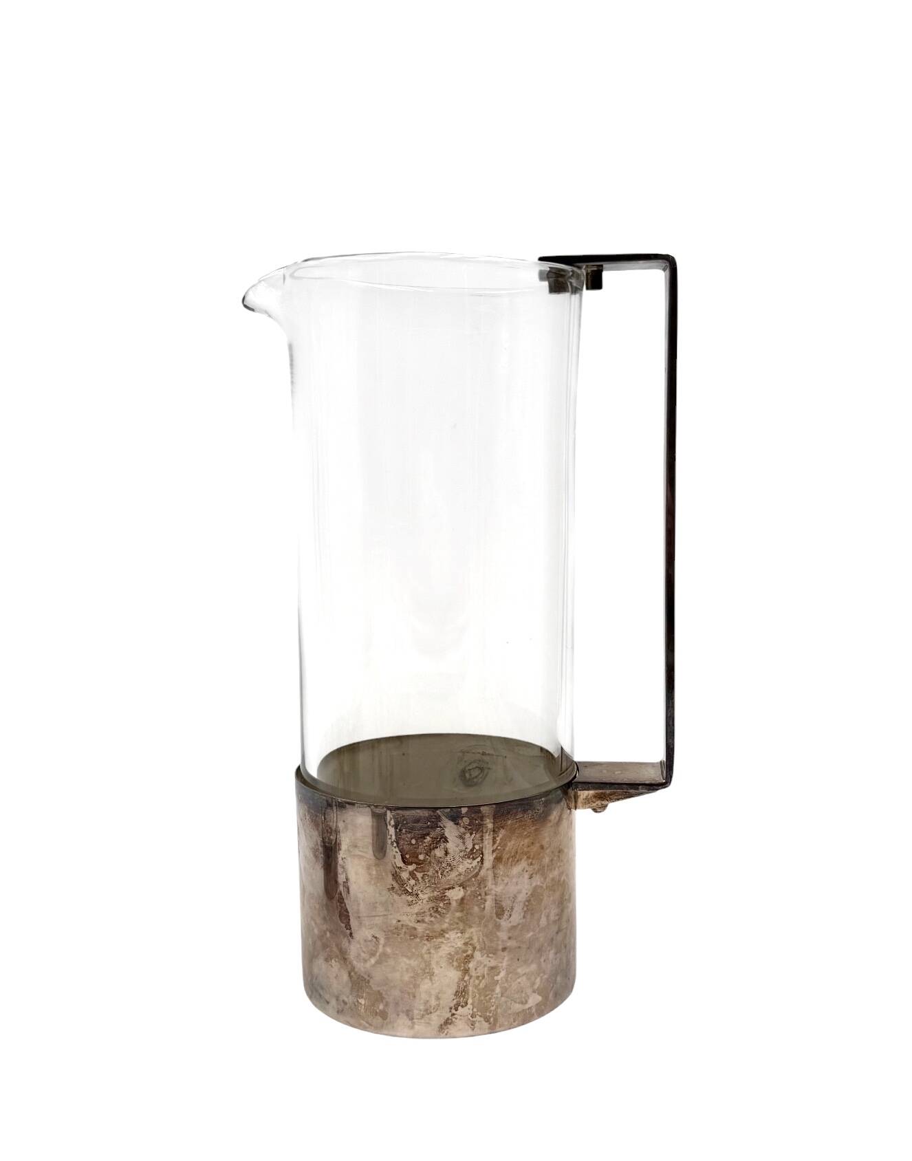 Hollywood Regency silverplate cocktail set, Italy 1970s