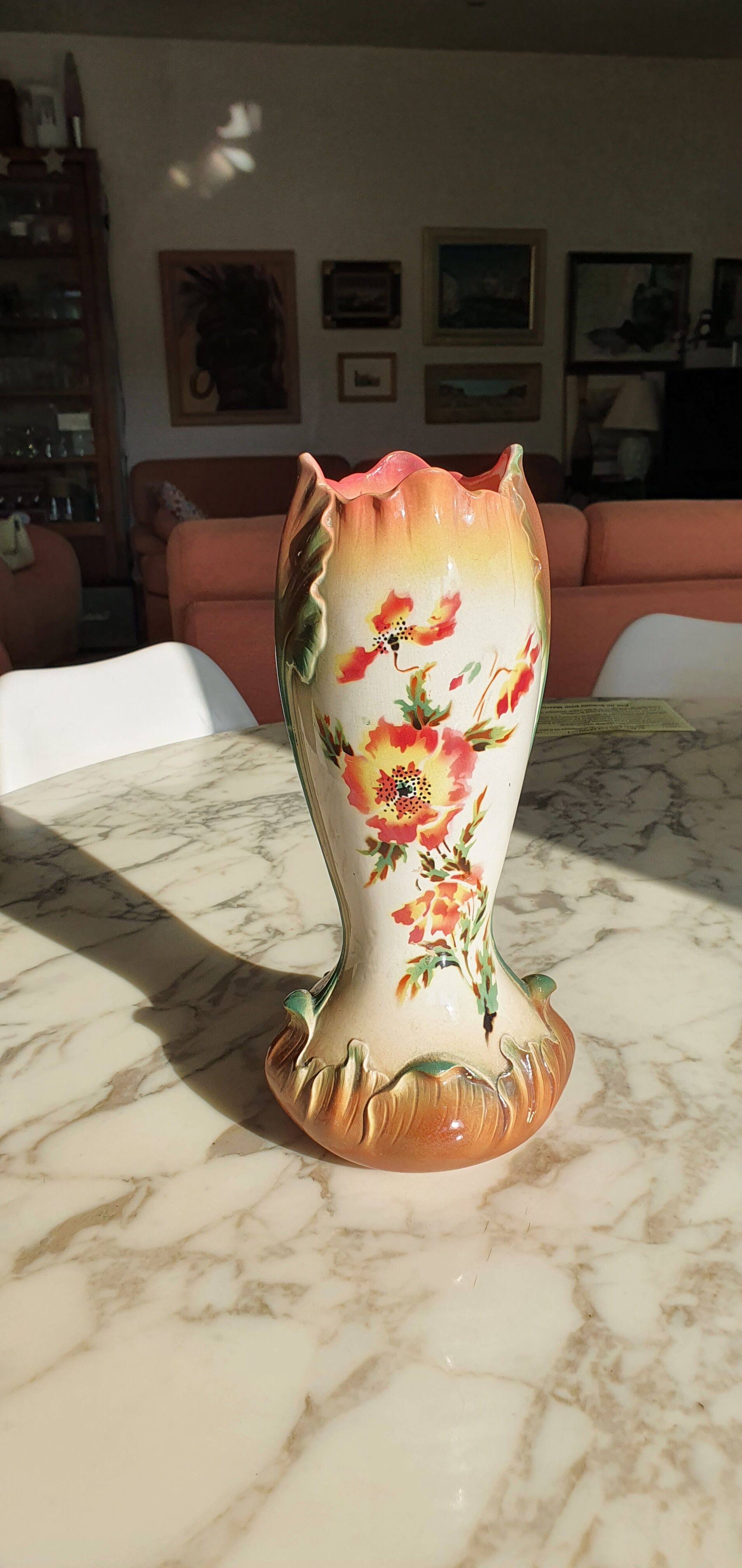 Slurry vase
