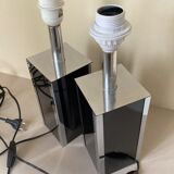 Pair of lamp feet years 70-80