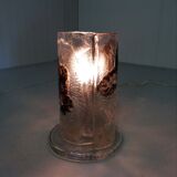 Glass table lamp by Mazzega, Italy