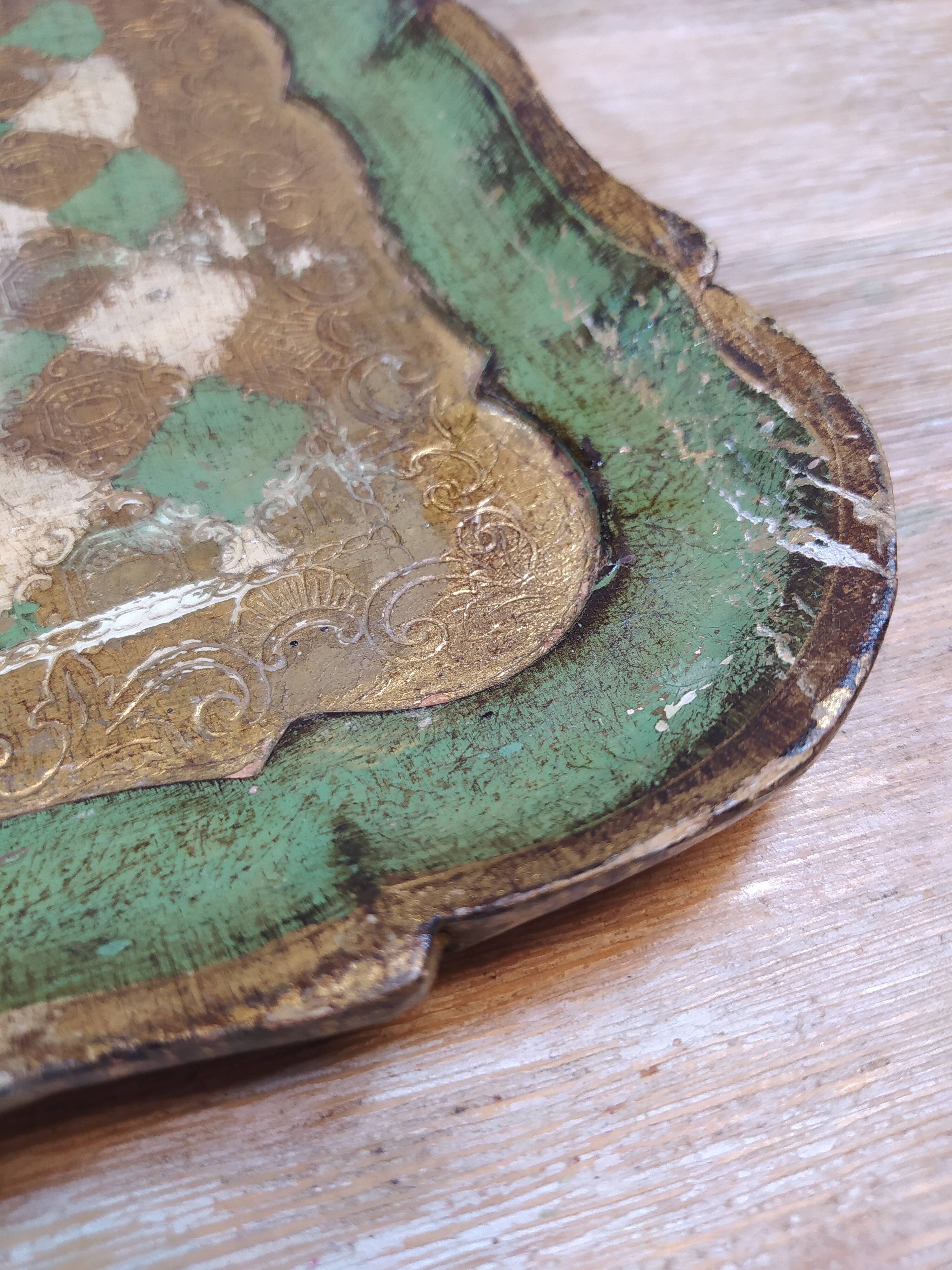 Vintage Venetian tray