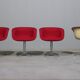 La Fonda Chair by Ray and Charles Eames for Herman Miller, Set of 4