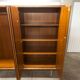 Wardrobe 1970 teak 4 doors half wardrobe half shelf 182 cm