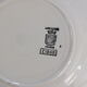 6 flat plates vintage Digoin Sarreguemines model Cibon Lot 5