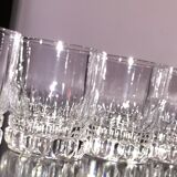 Série de 5 verres à whisky