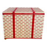 Vintage scoubidou storage chest 1960