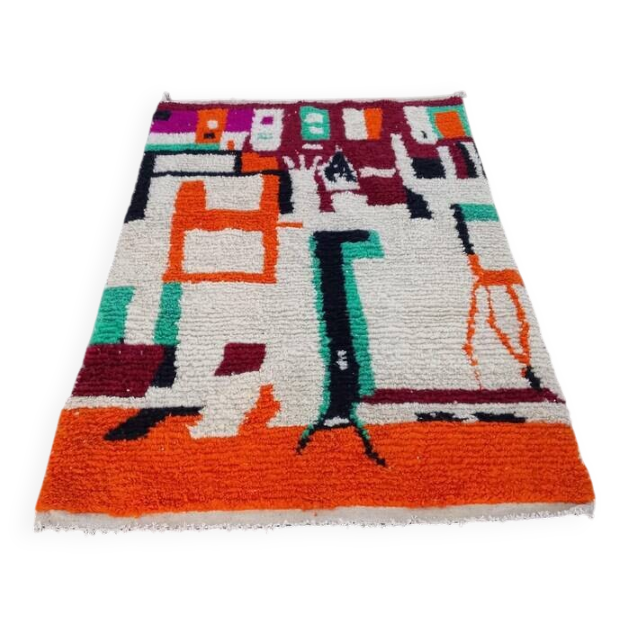 Beni Ourain Rug, Handmade Rug 150/250cm