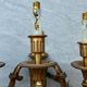 Paires d’appliques bronze Louis XVI Lucien Gau