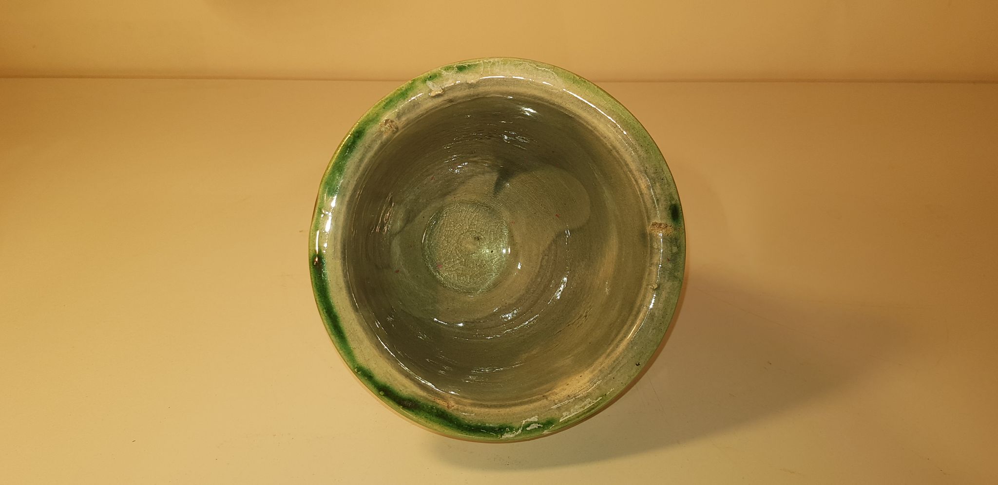 Pot en céramique émaillé signé Cérart à Monaco
