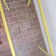 Giandomenico Belotti desk for Fly Line, yellow metal