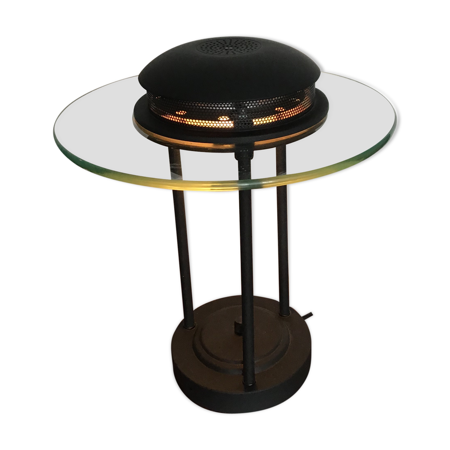 Robert Sonneman model Saturn boxford lamp