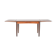 Table à manger extensible scandinave en teck, Danemark 1960
