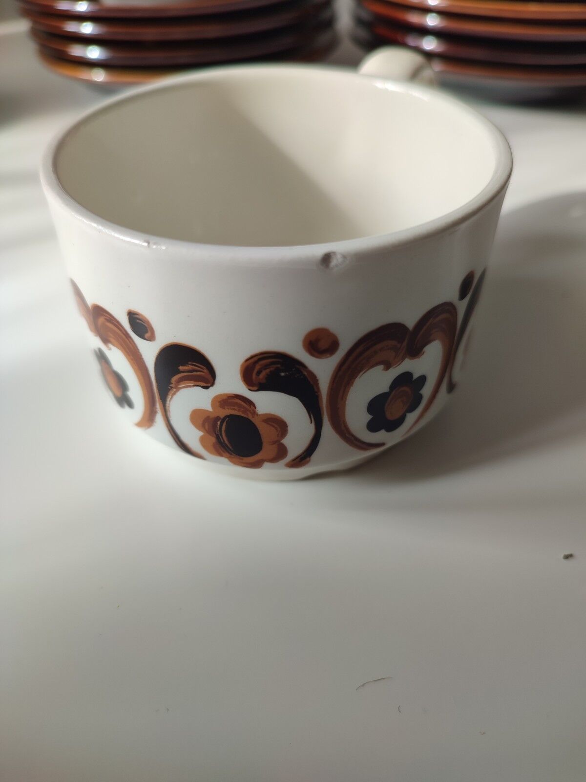 Vintage Gien coffee service