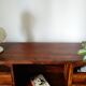 Bureau à gradins en noyer massif