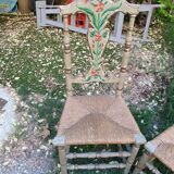 Painted chairs