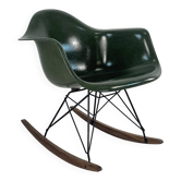 Eames Herman Miller 1950s RAR rocking chair in dark olive green