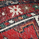 Tapis Vintage Hamadan en Laine, Années 1970, Élégance Intemporelle