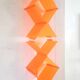 Pair of Ehlen Johansson designer wall shelves from the 90s