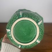 Soupière chou vert en céramique, 1970/80