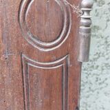 Porte ancienne en noyer