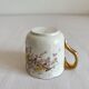 Polychrome iron earth coffee cup KG Lunéville