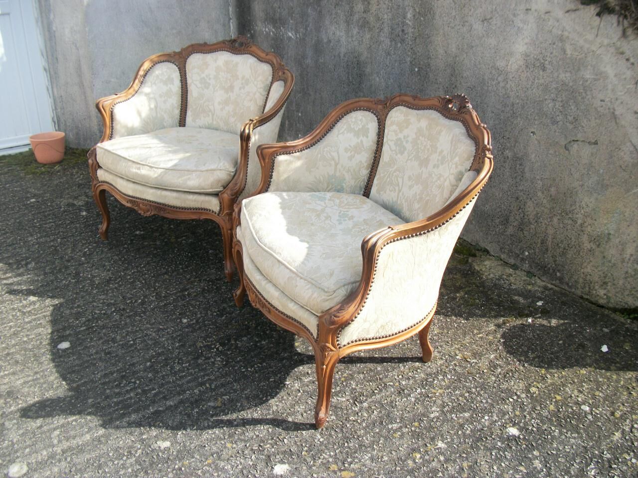 Pair of Bergères LXV Chairs