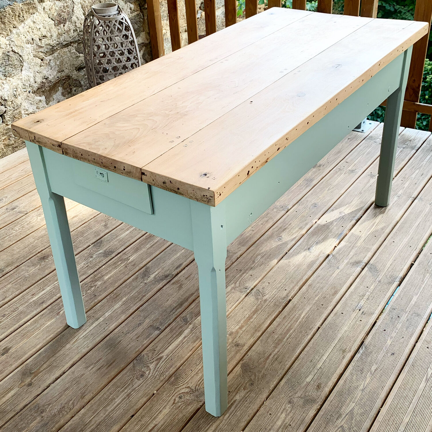 Vintage farm table