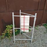 Wooden towel rack