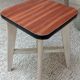 Tabouret bois et formica