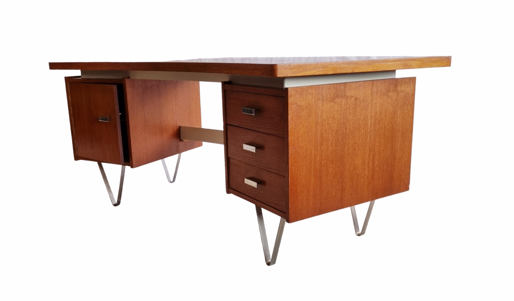 Boomerang Floating Desk from Tijsseling Nijkerk, the Netherlands, 1960s