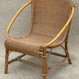 Rattan armchair