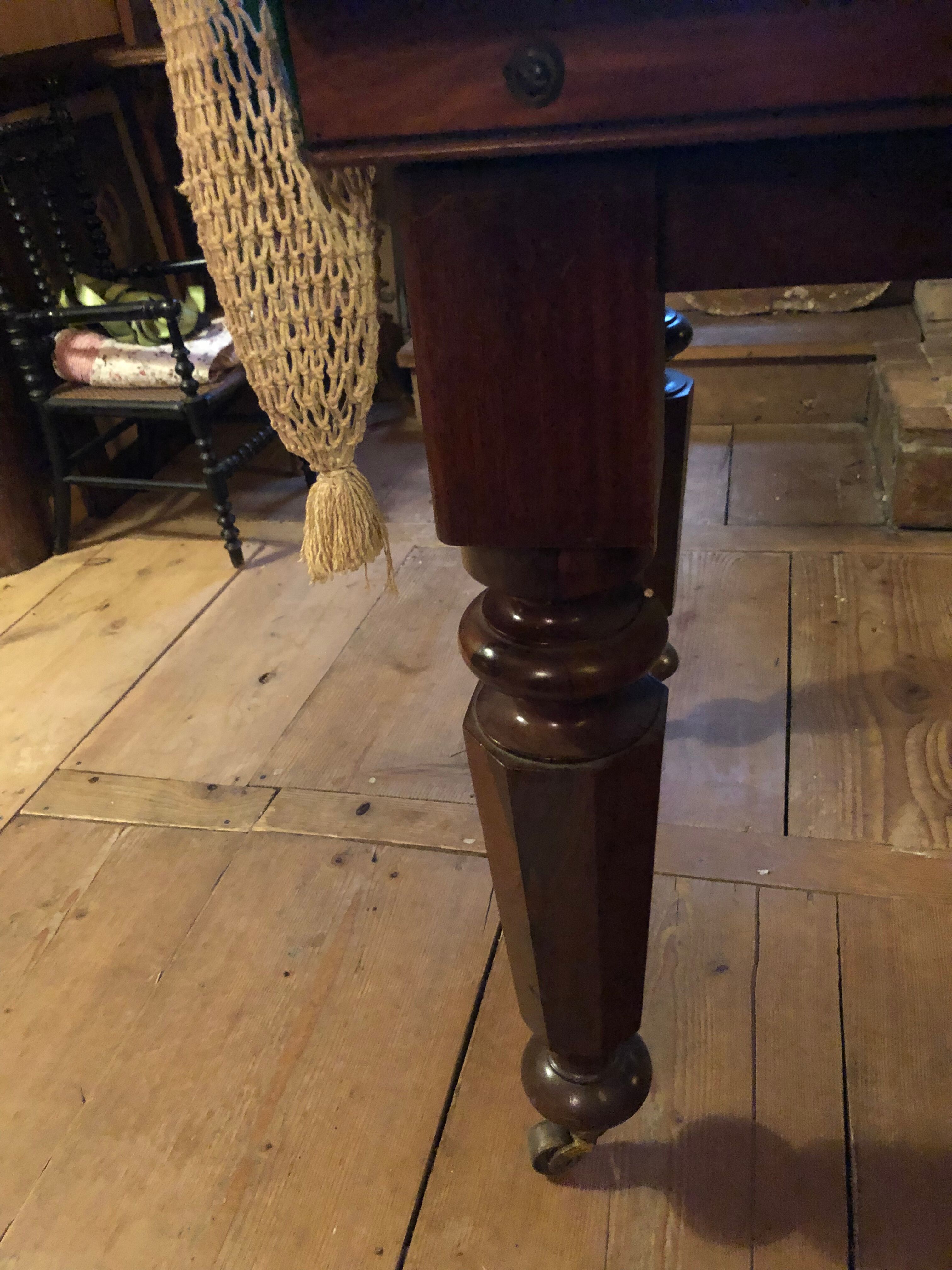 Billard signé EJ Riley vers 1910