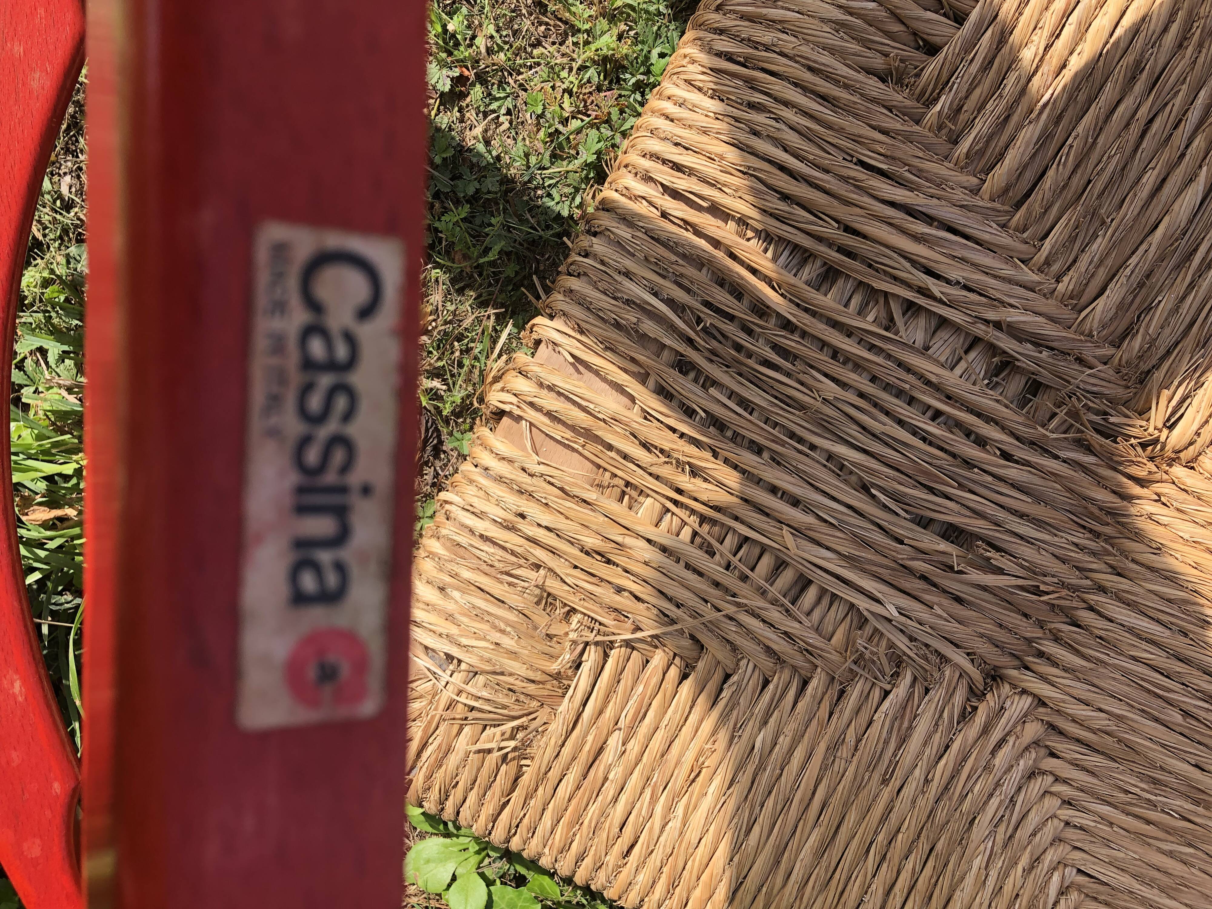 Carimate chairs by Vico Magistretti for Cassina