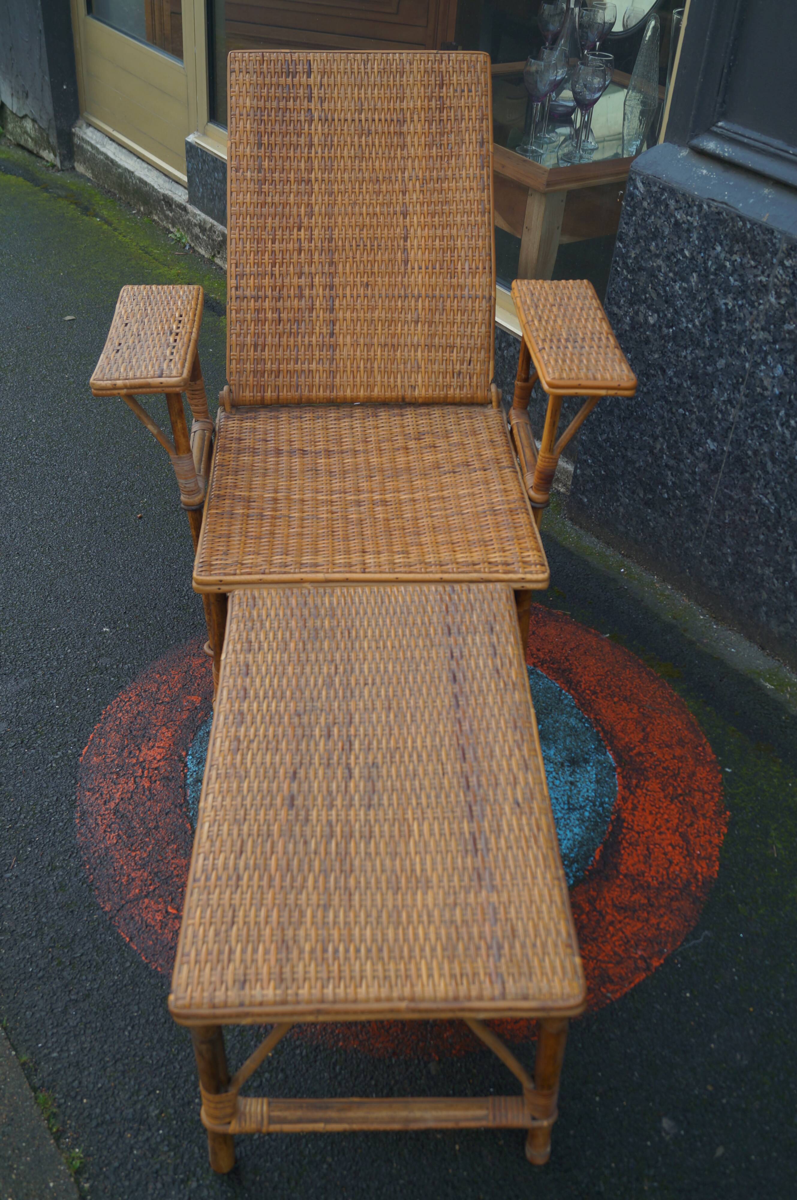 Bamboo rest chair 1930