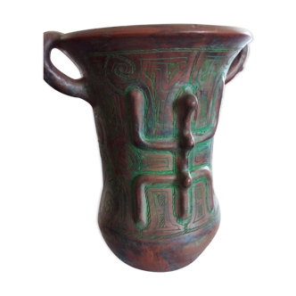 Native American vase Igacaba Sapo